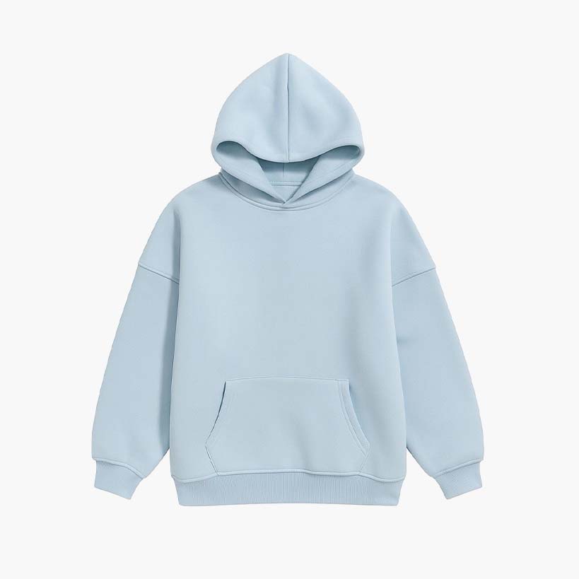 Swagger London Signature Oversized Hoodie – Ice Blue